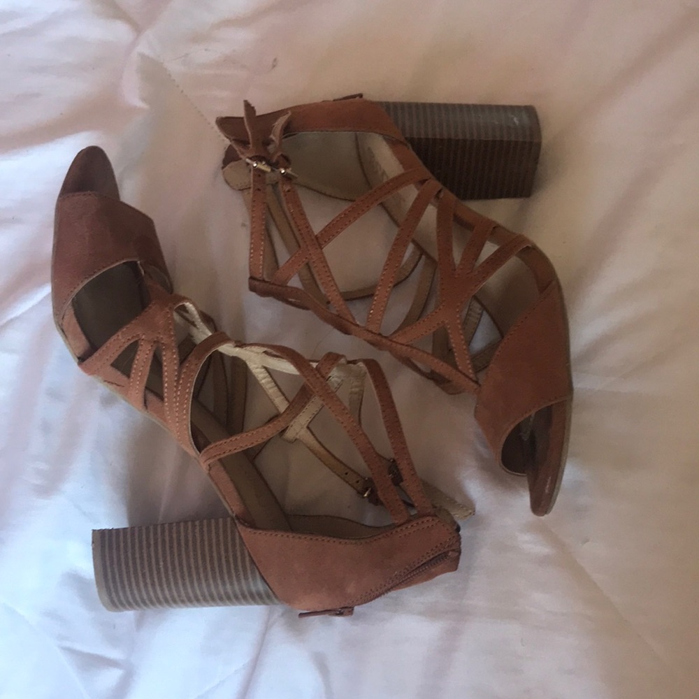 strappy heels